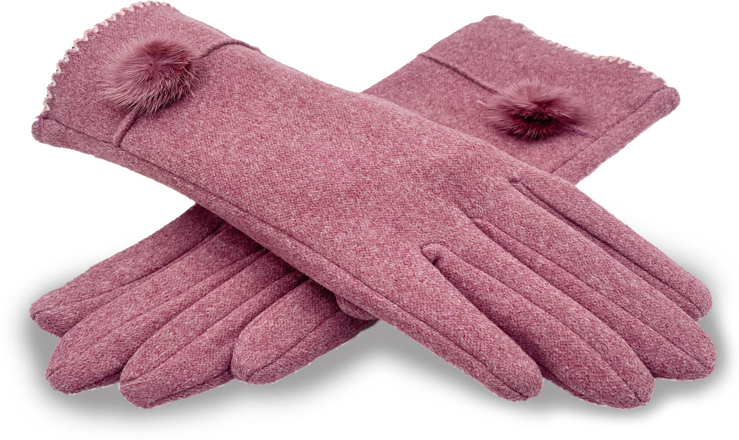 Alamos Purple Women's Woollen Gloves ( Pack of 1 )     			Alamos Purple Women's Woollen Gloves ( Pack of 1 )