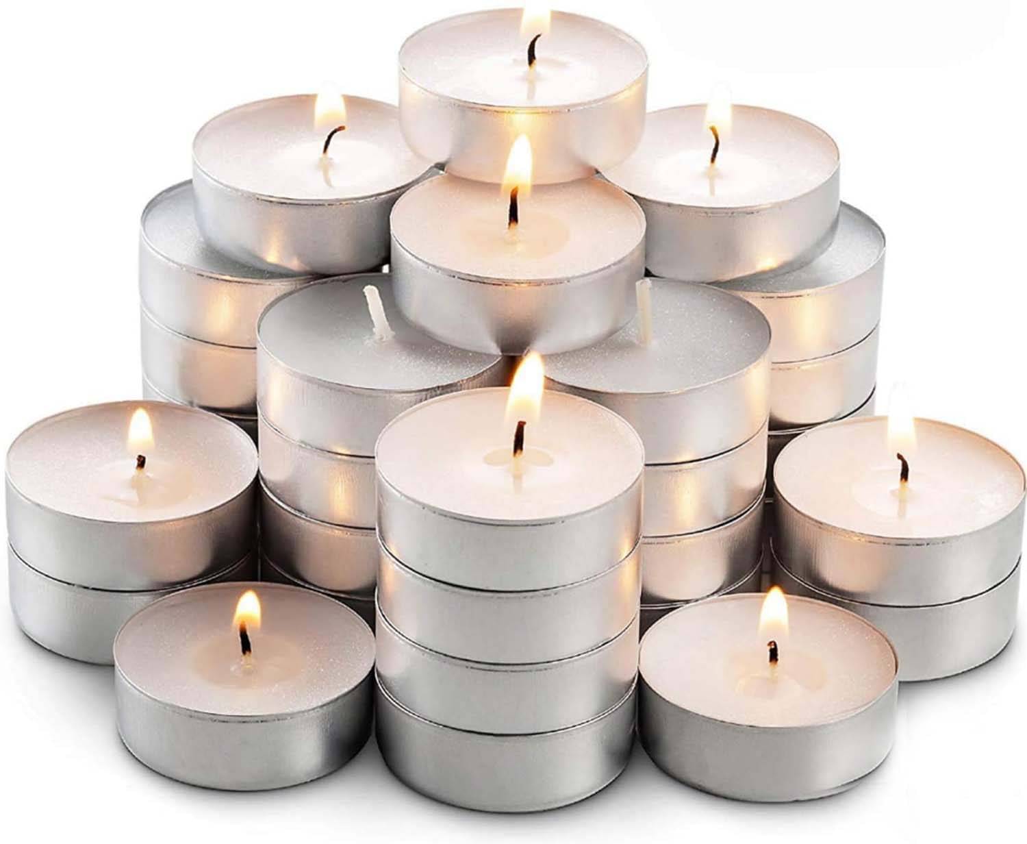 BRIGHT KNIGHT Off White Wax Tea Light Candle 1.5 cm ( Pack of 1 ) BRIGHT KNIGHT Off White Wax Tea Light Candle 1.5 cm ( Pack of 1 )