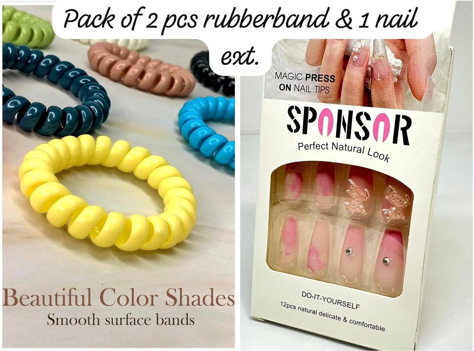     			COLLET GhostWhite Rubber Band ( Pack of 1 )