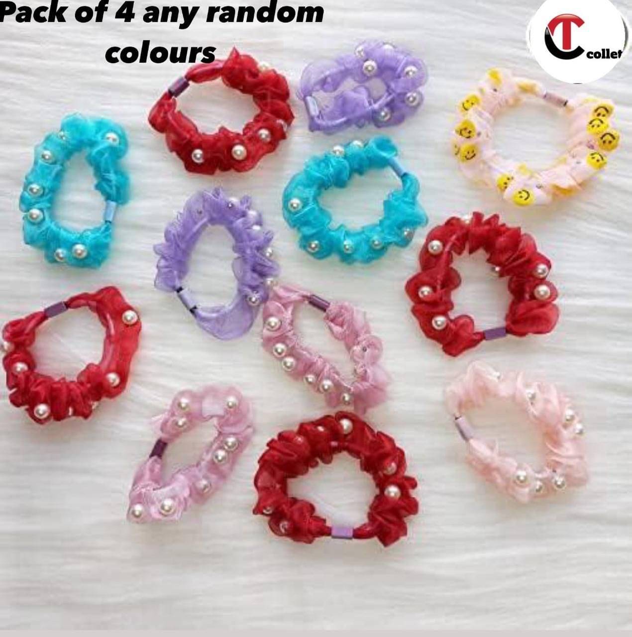     			COLLET Multi Rubber Band ( Pack of 4 )