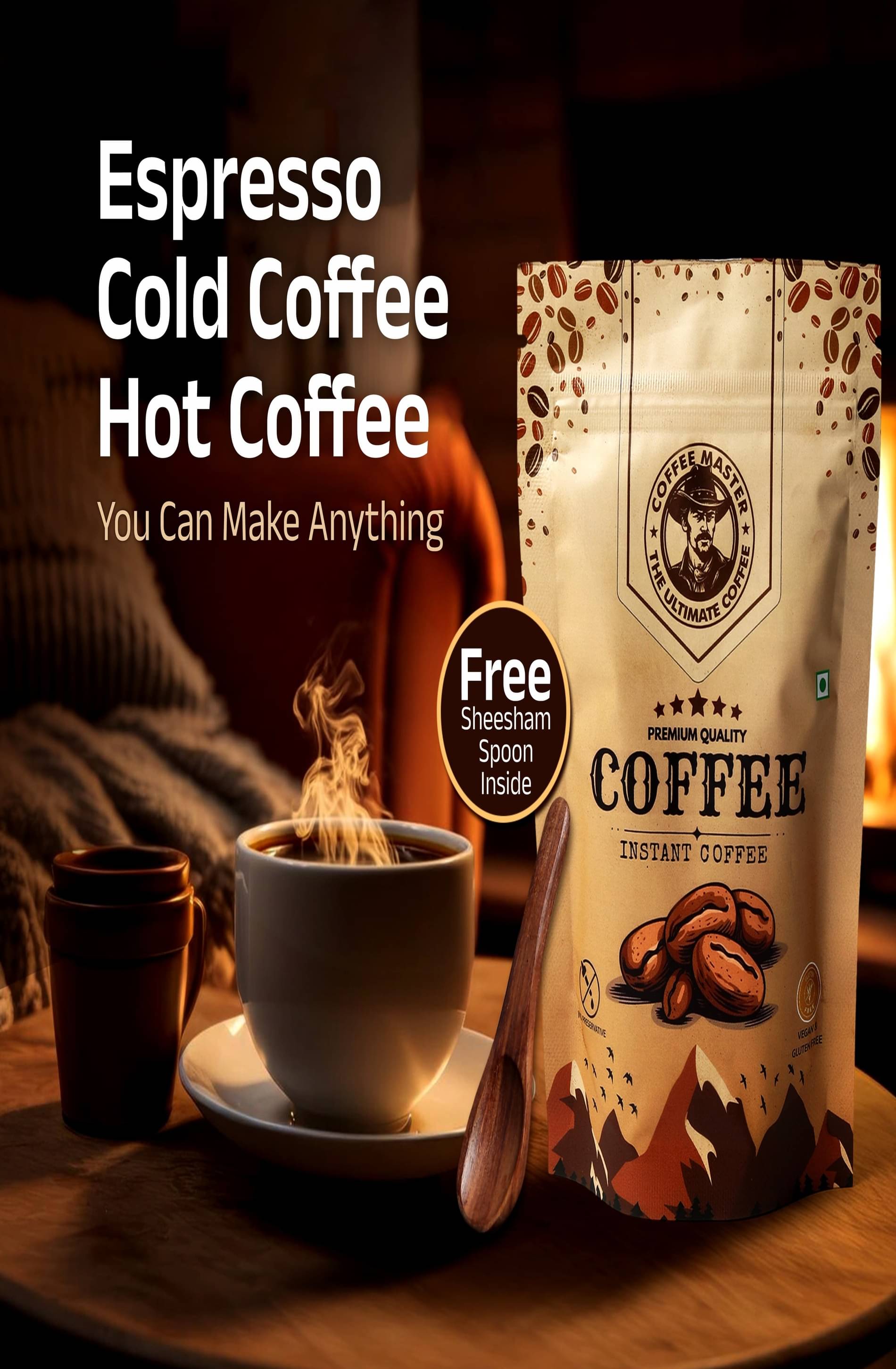     			Coffee Master Instant Coffee Powder 80 gm