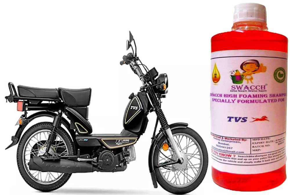 High Foaming Bike Shampoo Formulated For TVS XL 100 Heavy Duty I Thick Foam with Wax Coat I Non-Toxic Formula I Super Saver Pack I Premium Wax Formulation I Glossy & Shine I 500ml High Foaming Bike Shampoo Formulated For TVS XL 100 Heavy Duty I Thick Foam with Wax Coat I Non-Toxic Formula I Super Saver Pack I Premium Wax Formulation I Glossy & Shine I 500ml