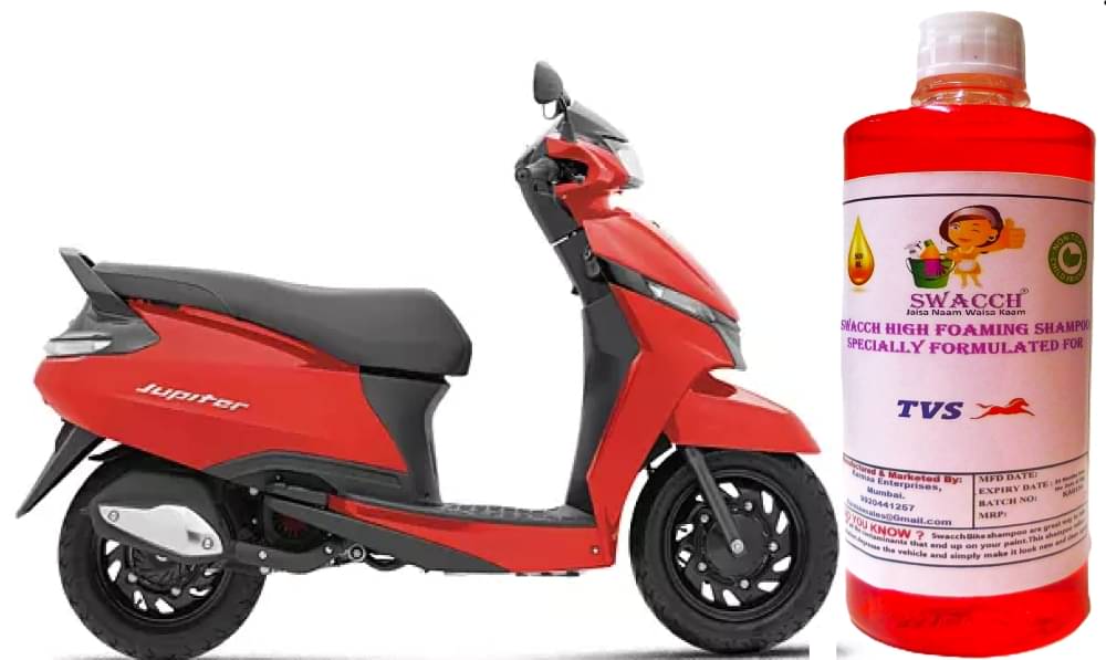     			High Foaming Bike Shampoo Formulated For TVS Jupiter I Thick Foam with Wax Coat I Non-Toxic Formula I Ph Balanced I Super Saver Pack I Premium Wax Formulation I Glossy & Shine I 500ml