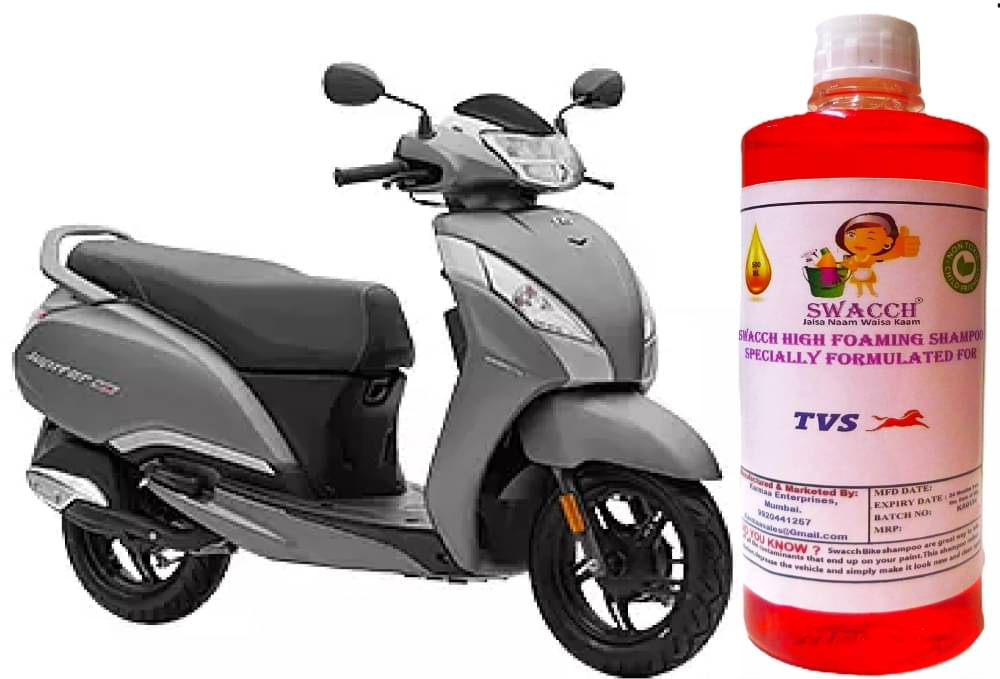 High Foaming Bike Shampoo Formulated For TVS Jupiter 125 , Thick Foam with Wax Coat I Non-Toxic Formula I Super Saver Pack I Premium Wax Formulation I Glossy & Shine I 500ml     			High Foaming Bike Shampoo Formulated For TVS Jupiter 125 , Thick Foam with Wax Coat I Non-Toxic Formula I Super Saver Pack I Premium Wax Formulation I Glossy & Shine I 500ml