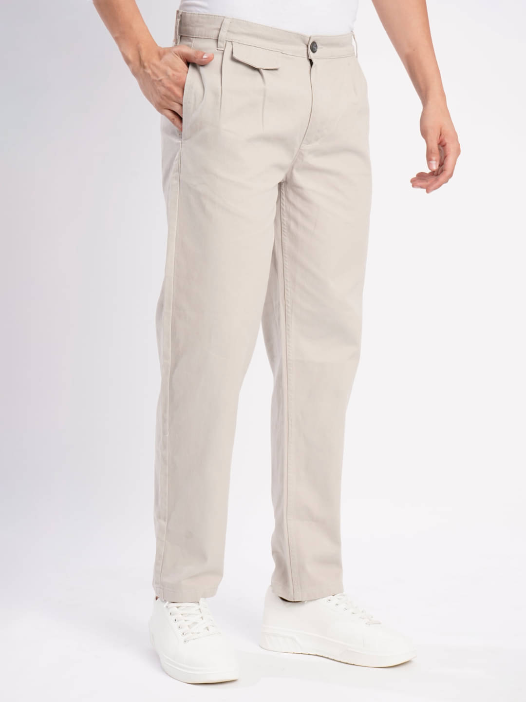     			IVOC Relax Men's Cargos - Silver ( Pack of 1 )