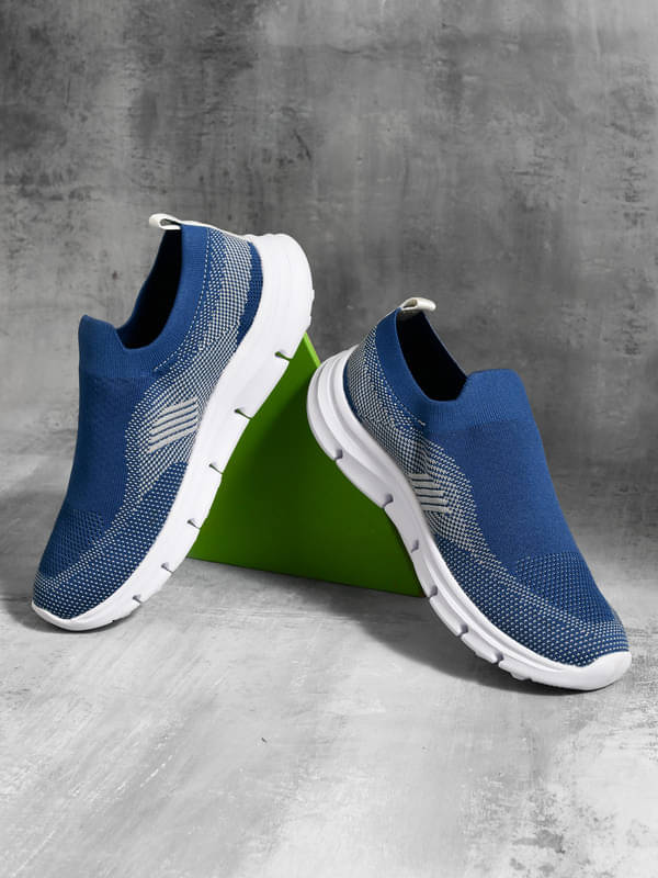 Impakto FlexiSock Blue Men's Outdoor Shoes Impakto FlexiSock Blue Men's Outdoor Shoes