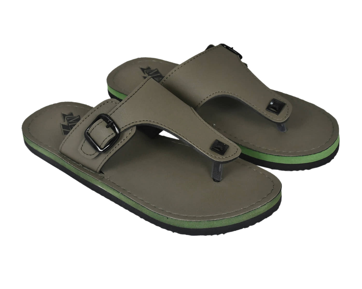 MAAN Green Men's Thong Flip Flop