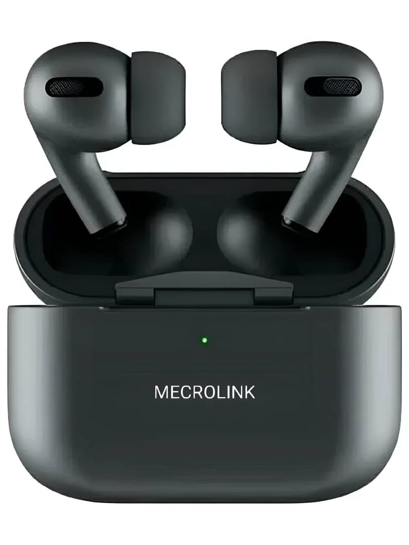 MECROLINK Bluetooth Earbuds A10 Earphone Playtime with Fast Charging Sweat-Proof  (Black)     			MECROLINK Bluetooth Earbuds A10 Earphone Playtime with Fast Charging Sweat-Proof  (Black)