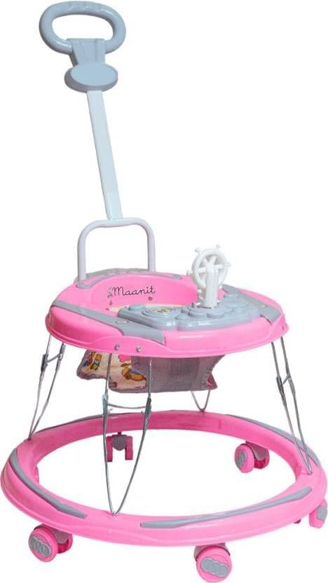 Maanit 3 in 1 Musical Activity Baby Walker with Parent Push Rod – Adjustable Height, 6-Wheel Design, Fun Learning Toys & Lights, Safe for Infants & Toddlers Maanit 3 in 1 Musical Activity Baby Walker with Parent Push Rod – Adjustable Height, 6-Wheel Design, Fun Learning Toys & Lights, Safe for Infants & Toddlers