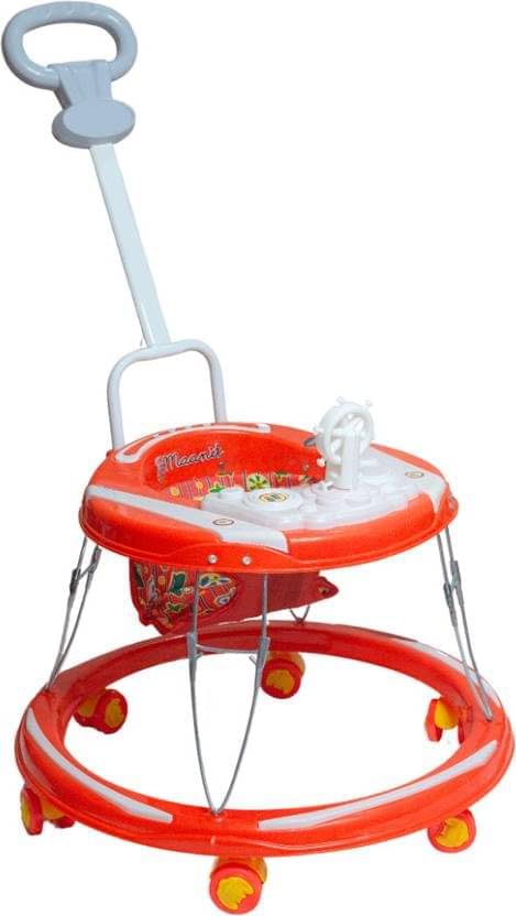 Maanit 3 in 1 Musical Activity Baby Walker with Parent Push Rod – Adjustable Height, 6-Wheel Design, Fun Learning Toys & Lights, Safe for Infants & Toddlers Maanit 3 in 1 Musical Activity Baby Walker with Parent Push Rod – Adjustable Height, 6-Wheel Design, Fun Learning Toys & Lights, Safe for Infants & Toddlers