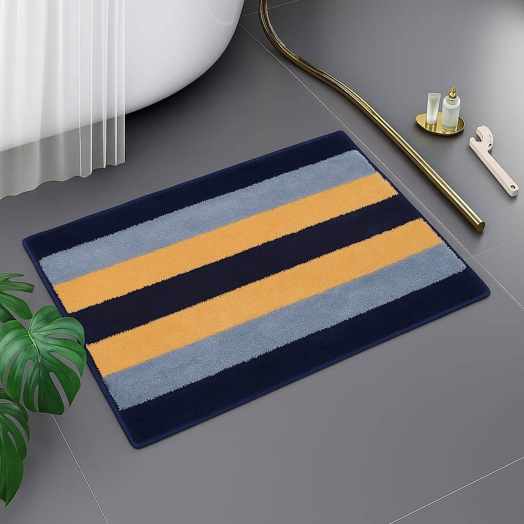    			Matveda Multi Polyester Rectangular Floor Mat ( Pack of 1 )