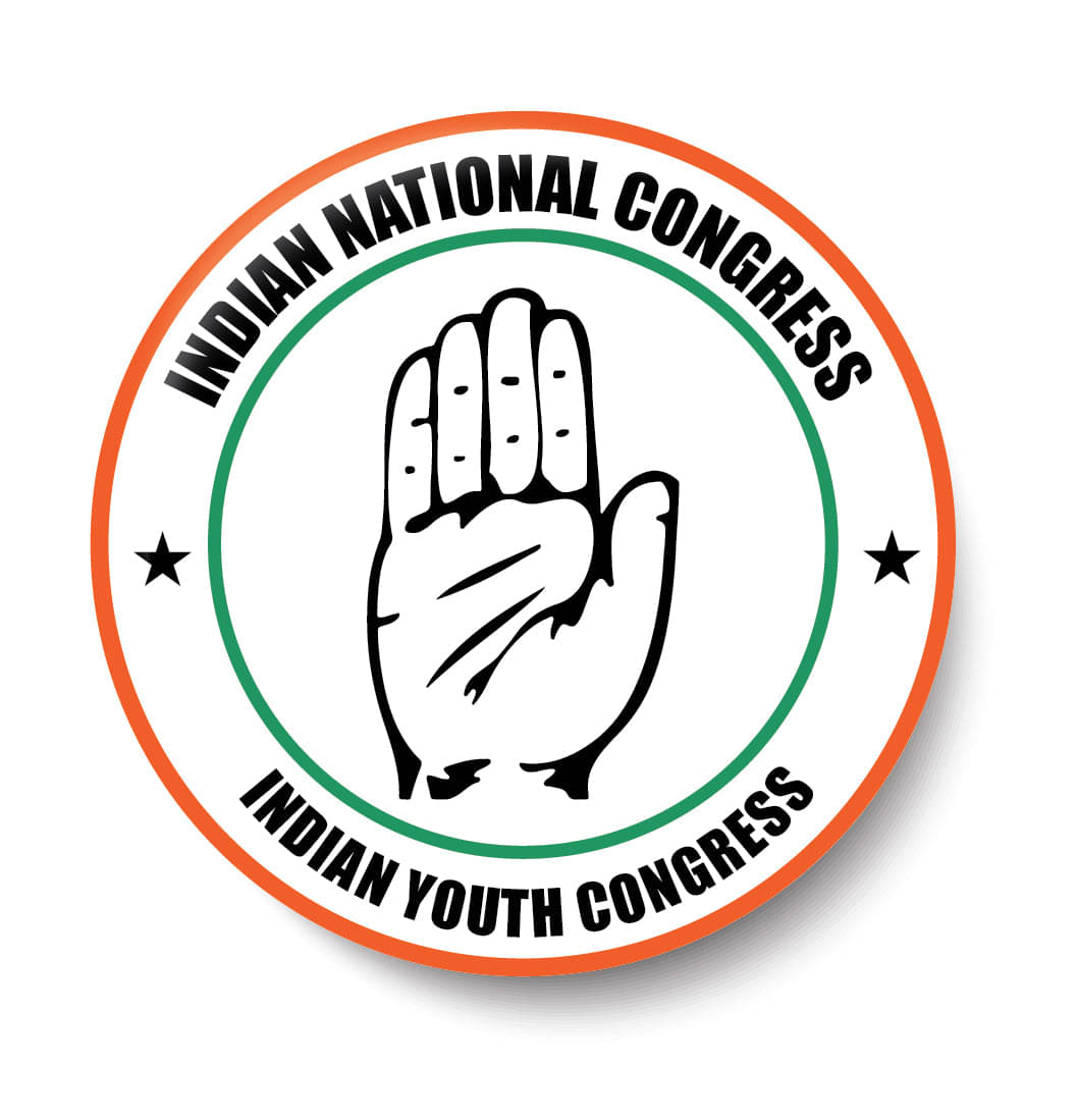     			PEACOCKRIDE Indian Youth Congress I Frontal Organizations I INC Party I INC I Pin Badge (Multicolor, Plastic, 44mm)
