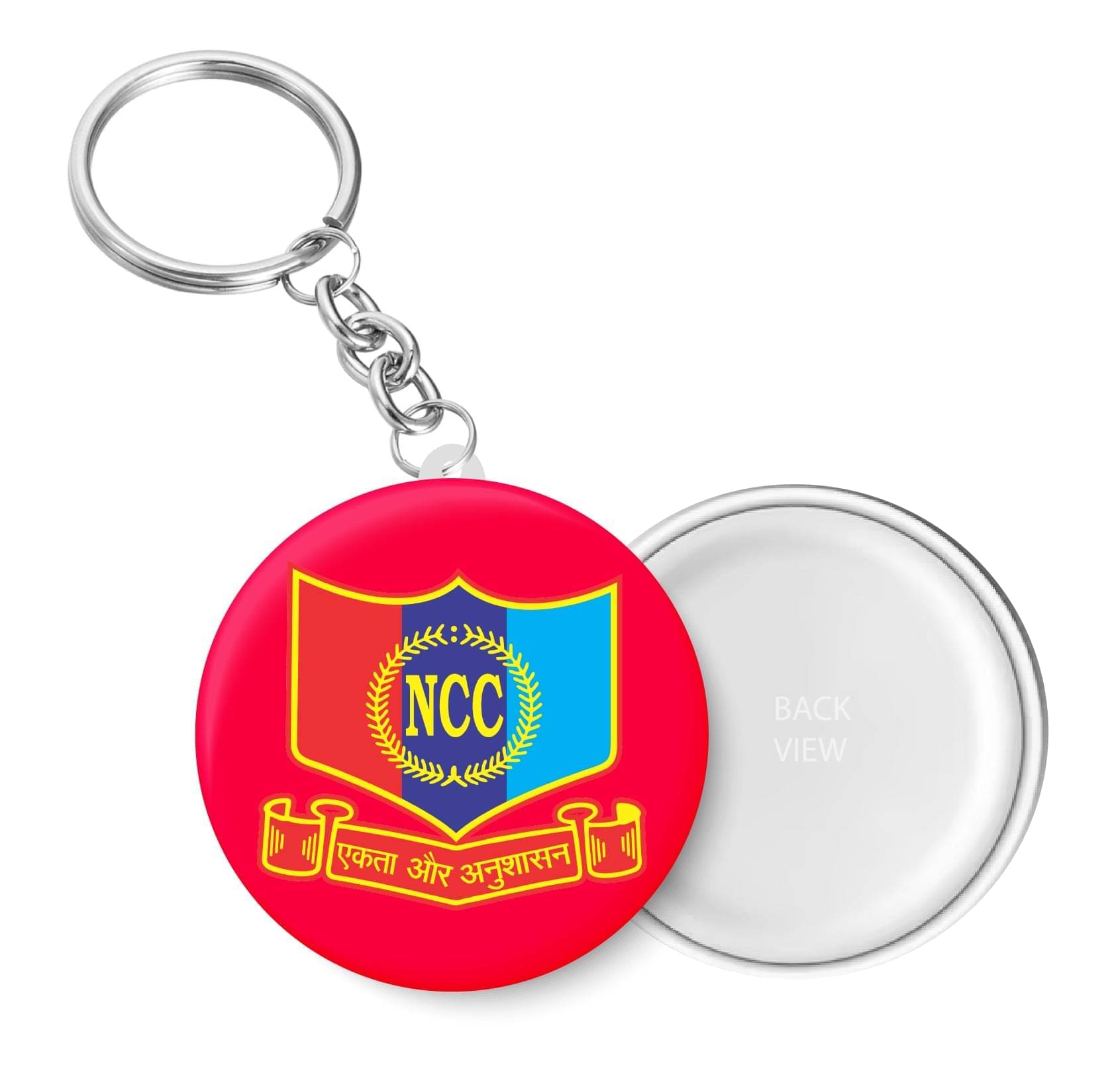 PEACOCKRIDE Multicolour Plastic Keychain - Pack of 1 PEACOCKRIDE Multicolour Plastic Keychain - Pack of 1
