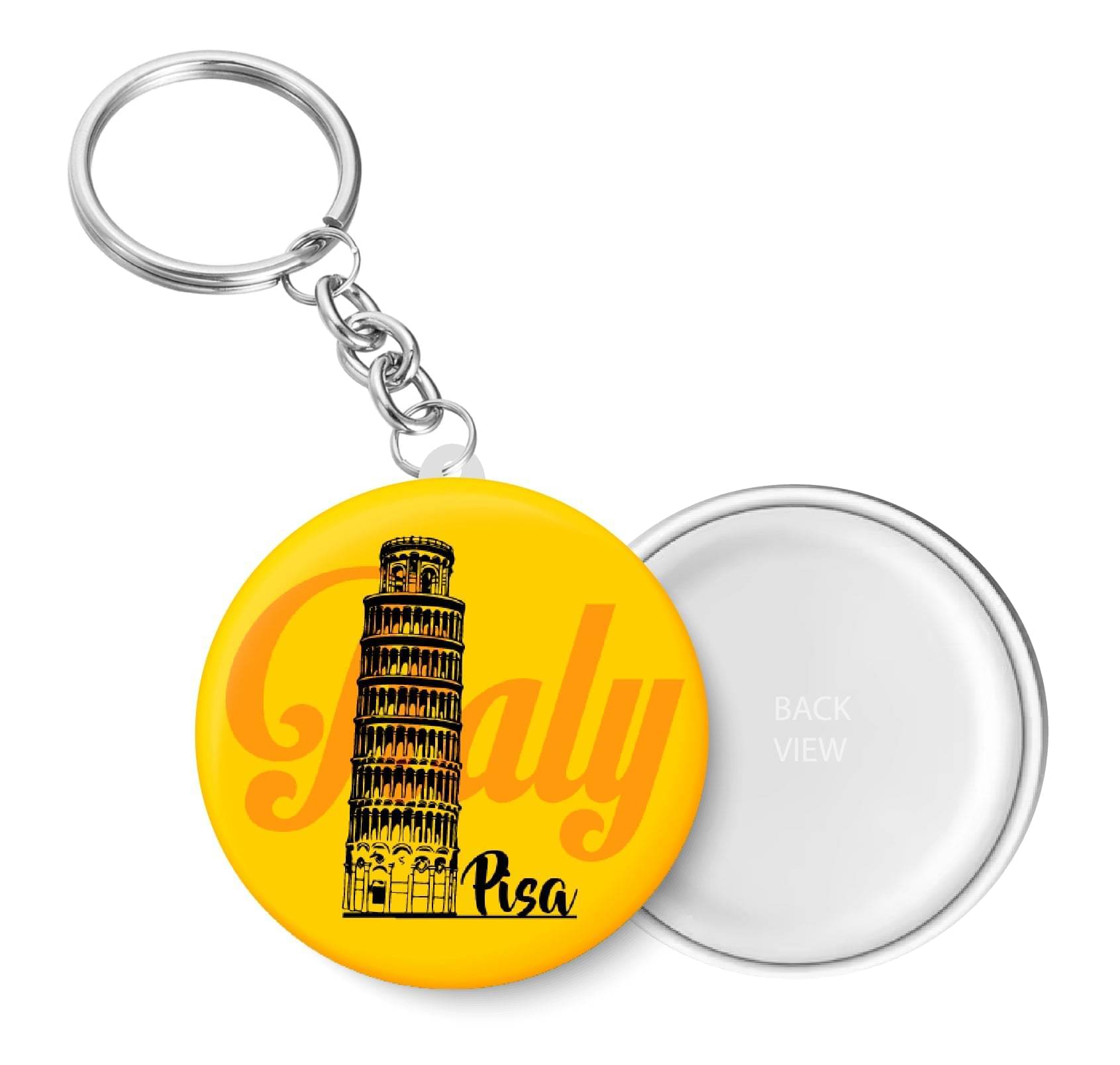     			PEACOCKRIDE Multicolour Plastic Keychain - Pack of 1