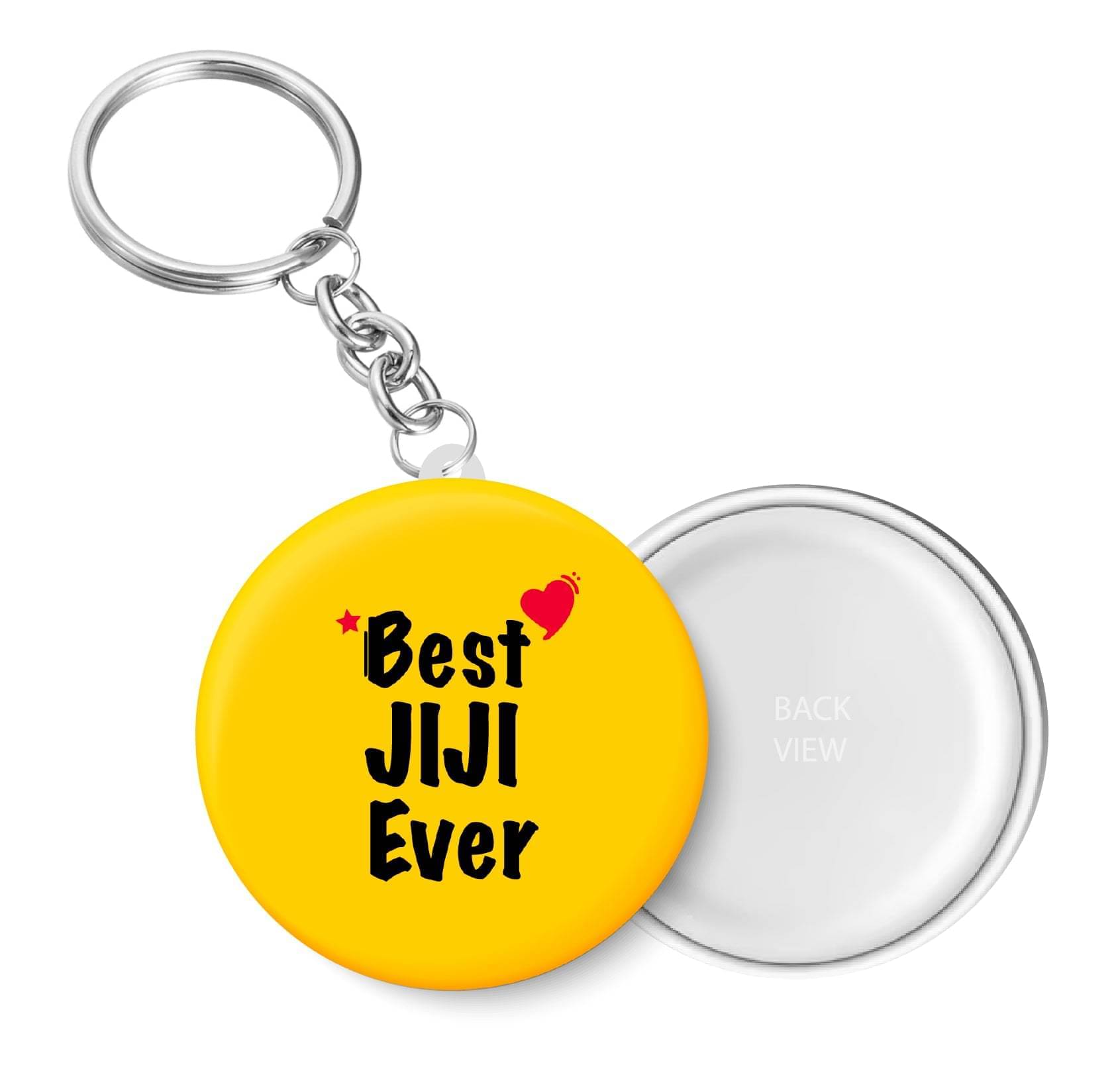     			PEACOCKRIDE Multicolour Plastic Keychain - Pack of 1