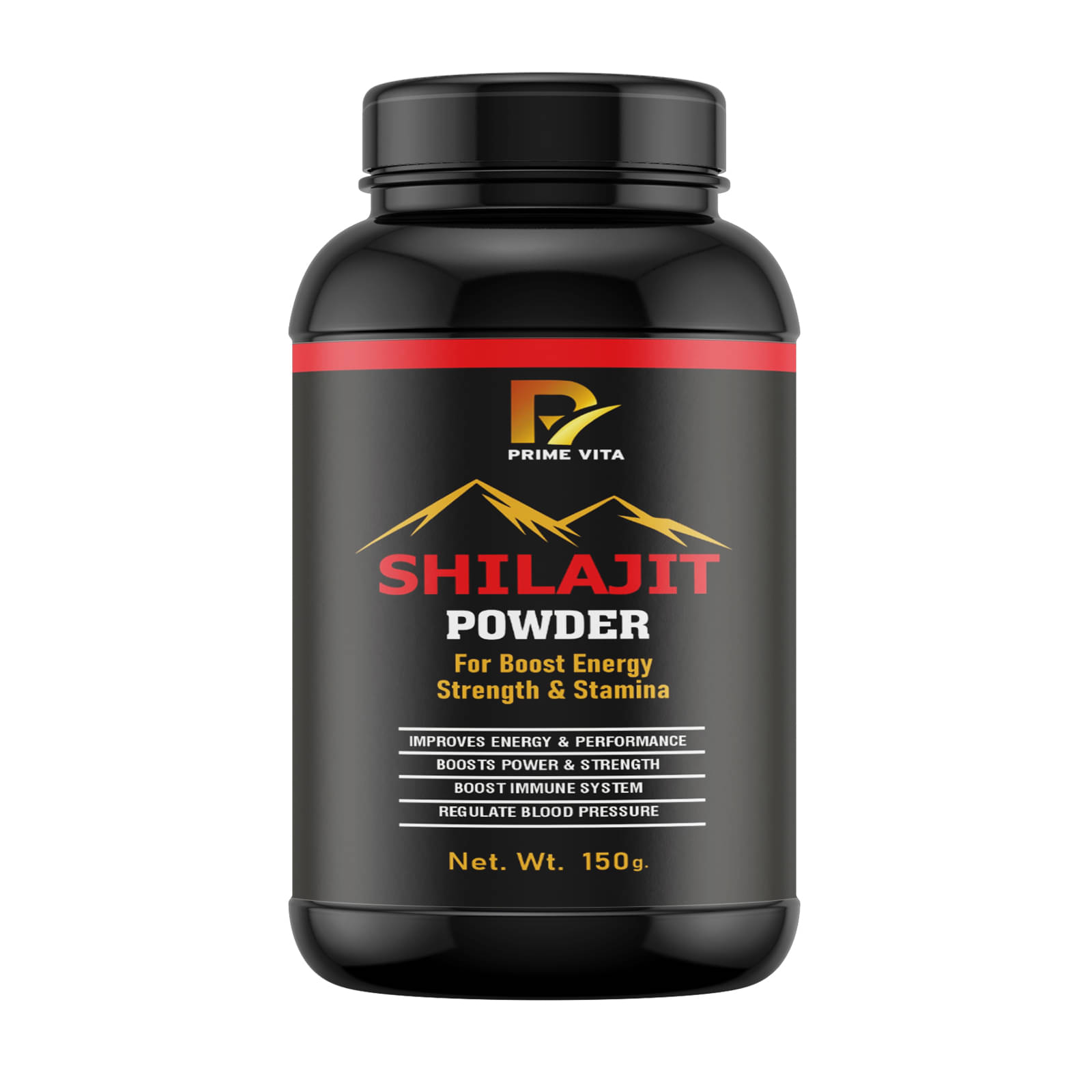     			PRIMEVITA Shilajit Powder 150g | Pure Ayurvedic Energy & Vitality Booster | Supports Stamina, Strength, Immunity & Overall Wellness