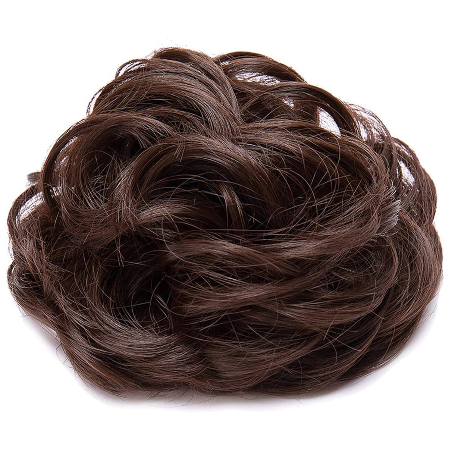     			Pink Planet Black Women's Hair Bun ( Pack of 1 )