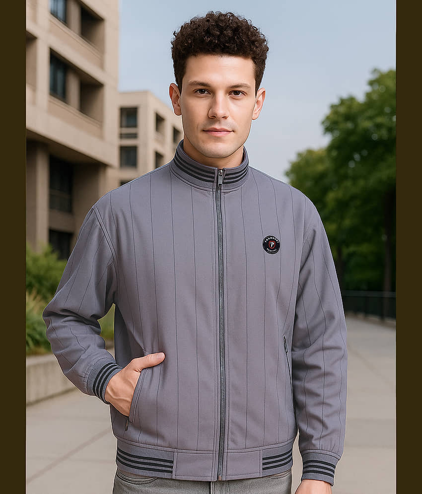 Promount Polyester Men's Casual Jacket - Navy ( Pack of 1 ) - Jackets & Coats | Buy online on ZillyBuy