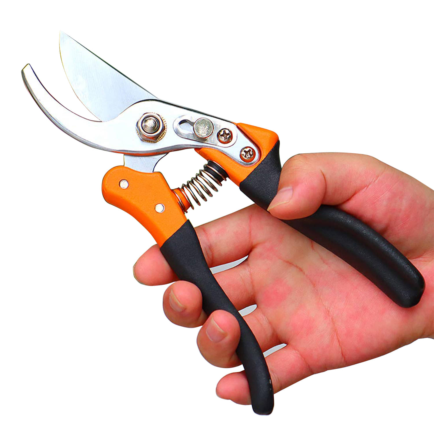 Pruning Shears, Hand Pruner with Stainless SK5 Steel Blades 8.6" Tree Trimmers Secateurs, Garden Shears Tools, Clippers for The Garden-Black Pruning Shears, Hand Pruner with Stainless SK5 Steel Blades 8.6" Tree Trimmers Secateurs, Garden Shears Tools, Clippers for The Garden-Black