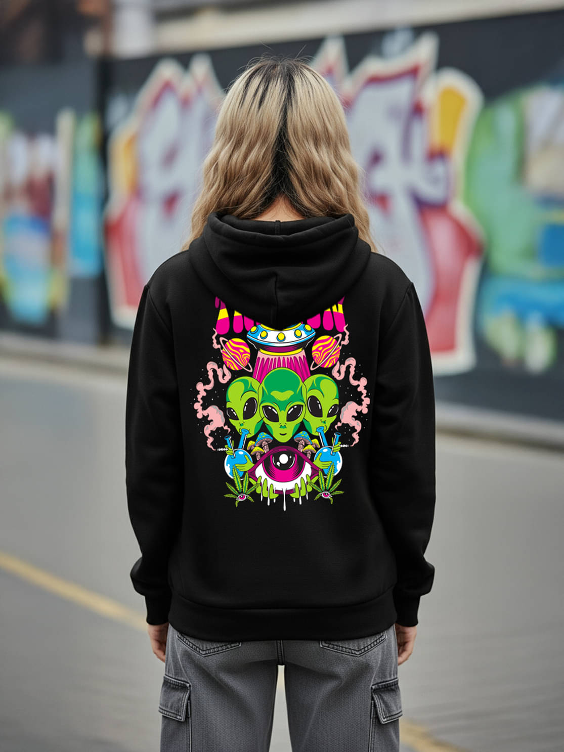 SCOTT FINCHER Women Fleece Hooded Sweatshirt For Light Winters ( Black )     			SCOTT FINCHER Women Fleece Hooded Sweatshirt For Light Winters ( Black )