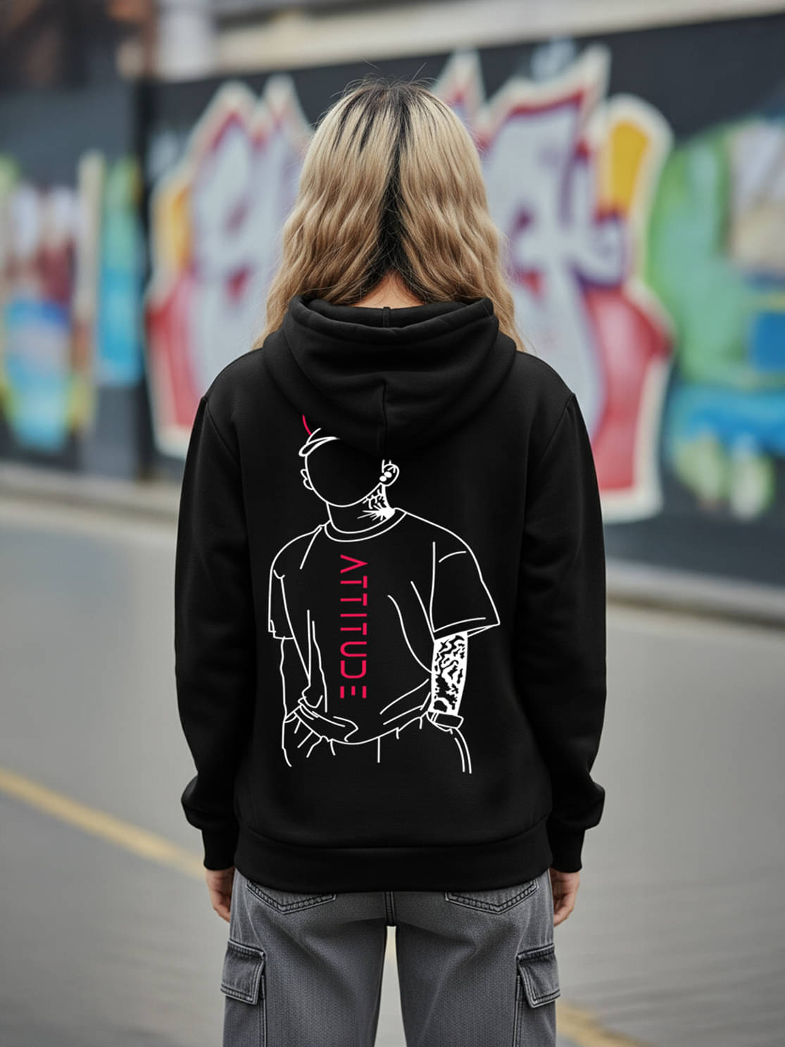 SCOTT FINCHER Women Fleece Hooded Sweatshirt For Light Winters ( Black )     			SCOTT FINCHER Women Fleece Hooded Sweatshirt For Light Winters ( Black )