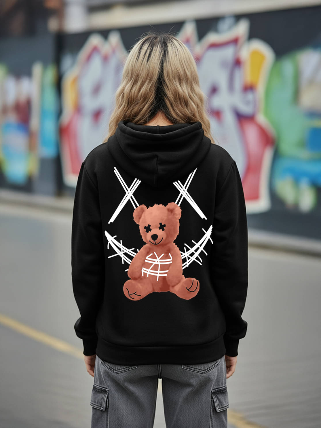 SCOTT FINCHER Women Fleece Hooded Sweatshirt For Light Winters ( Black )     			SCOTT FINCHER Women Fleece Hooded Sweatshirt For Light Winters ( Black )