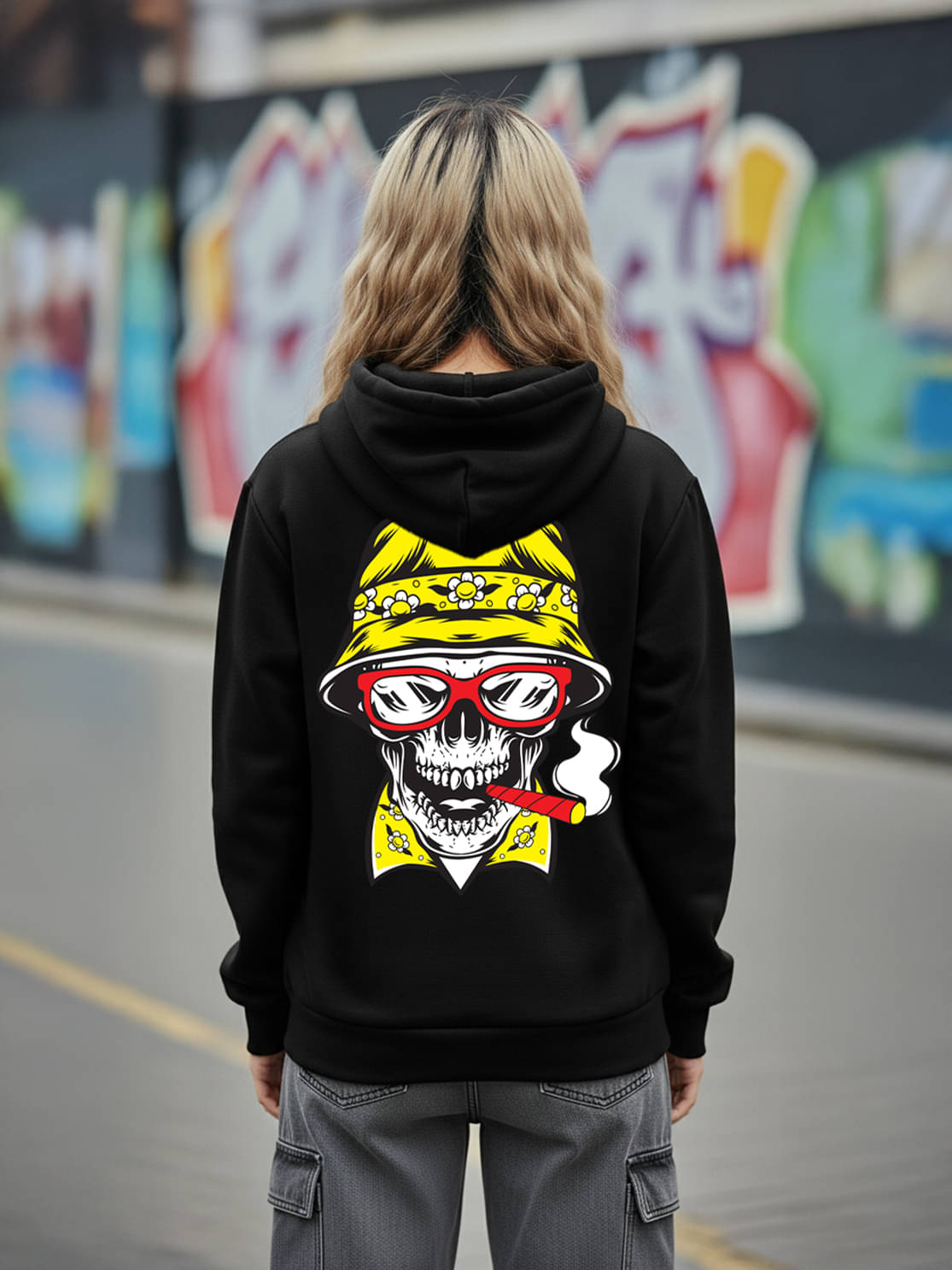 SCOTT FINCHER Women Fleece Hooded Sweatshirt For Light Winters ( Black )     			SCOTT FINCHER Women Fleece Hooded Sweatshirt For Light Winters ( Black )