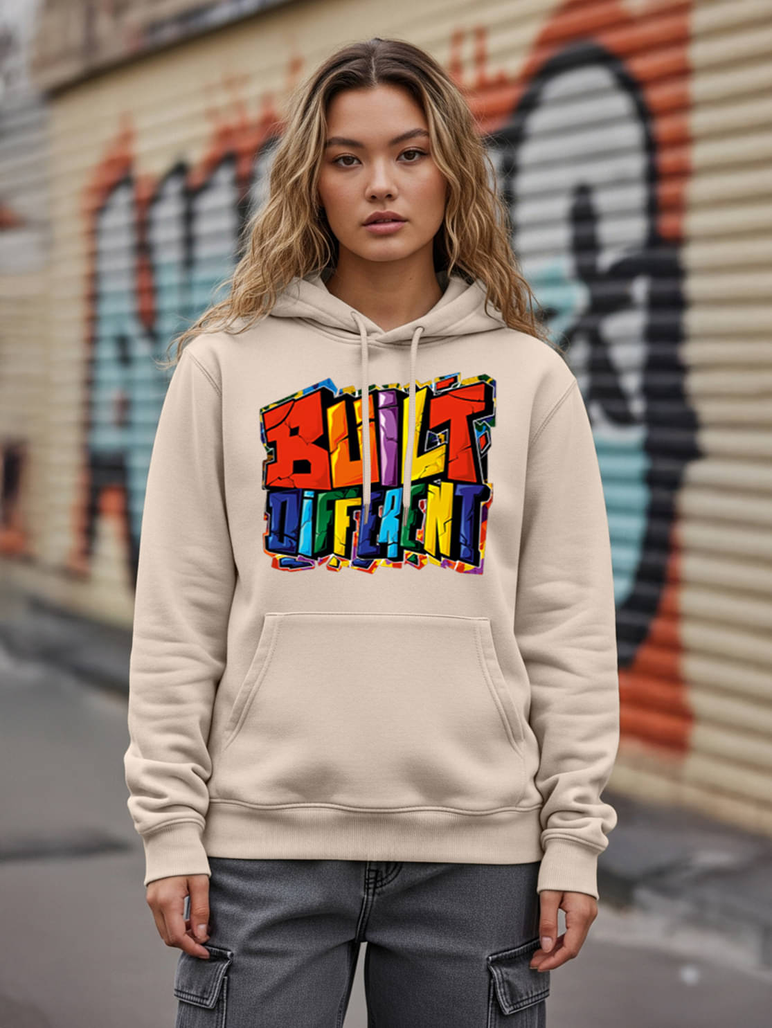 SCOTT FINCHER Women Fleece Hooded Sweatshirt For Light Winters ( Cream )     			SCOTT FINCHER Women Fleece Hooded Sweatshirt For Light Winters ( Cream )