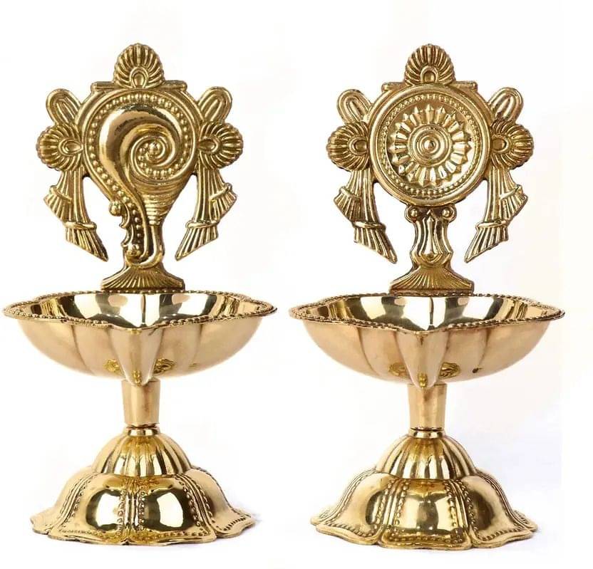     			SERENITY LIVING Diya Diya ( Pack of 1 )