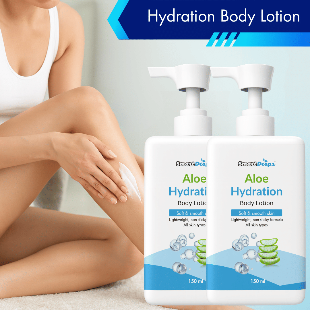 Smartdrops Hydrating Lotion For All Skin Type 150 ml ( Pack of 2 )     			Smartdrops Hydrating Lotion For All Skin Type 150 ml ( Pack of 2 )