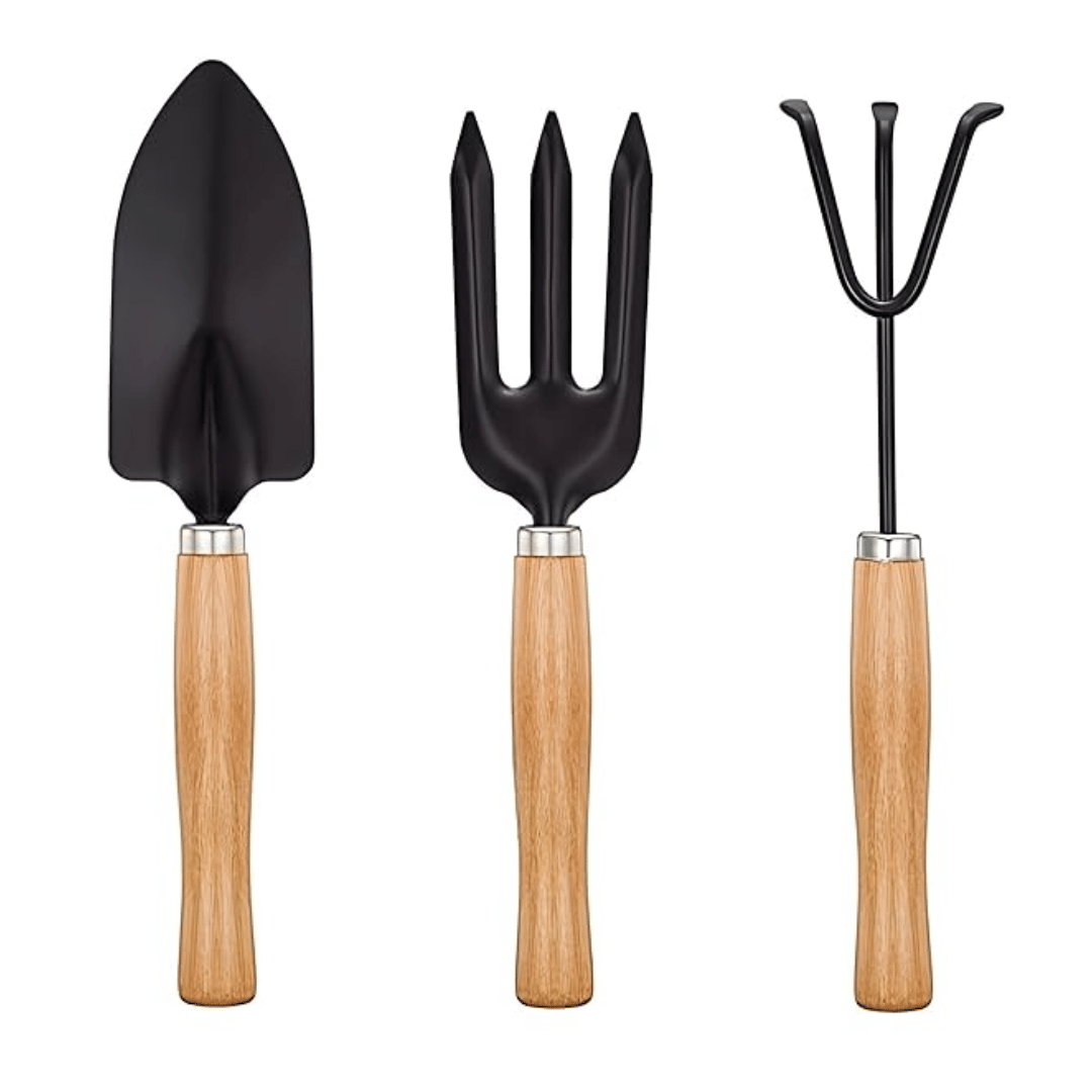 Tapixaa Premium 3-Piece Gardening Tool Set for Home Garden Lovers Tapixaa Premium 3-Piece Gardening Tool Set for Home Garden Lovers