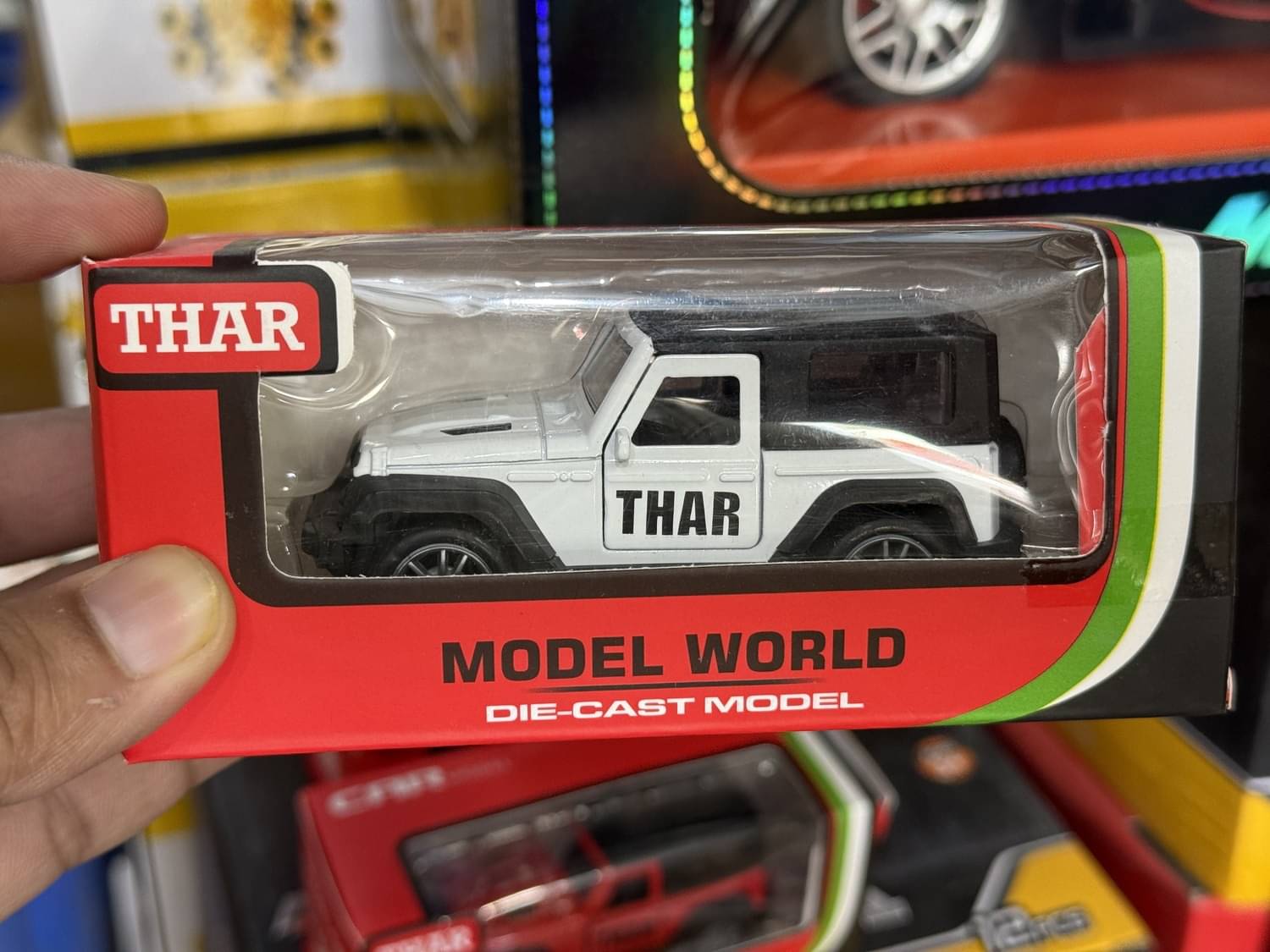     			Thar Die Cast Toy Car for Kids Metal Cars with Opening Doors Pull Back Action 1:32 Scale Mini Super Car - Color As Per Stock