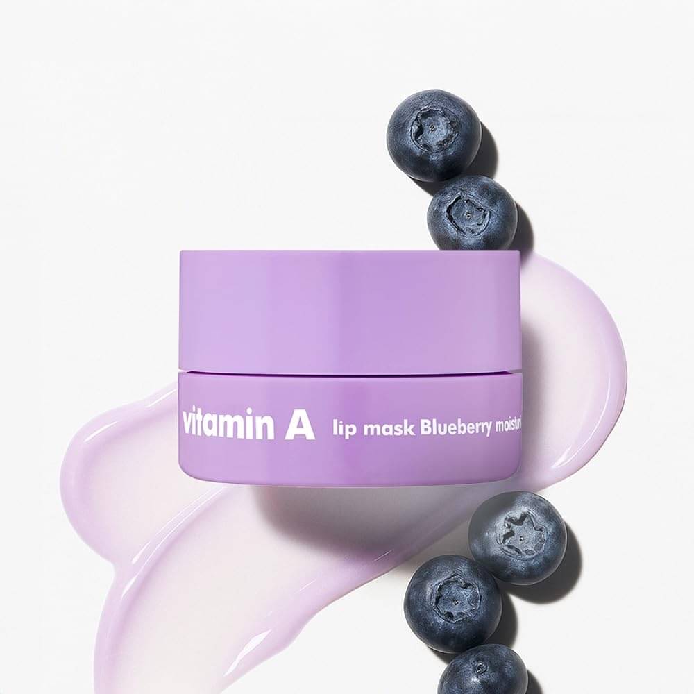     			The Face Shop Vitamin A Lip Mask With Blueberry Extracts, 14g