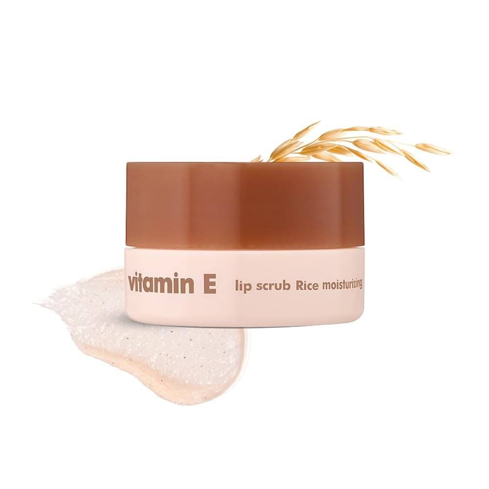 The Face Shop Gentle Exfoliating Lip Scrub With Korean Rice & Vitamin E, 14g The Face Shop Gentle Exfoliating Lip Scrub With Korean Rice & Vitamin E, 14g