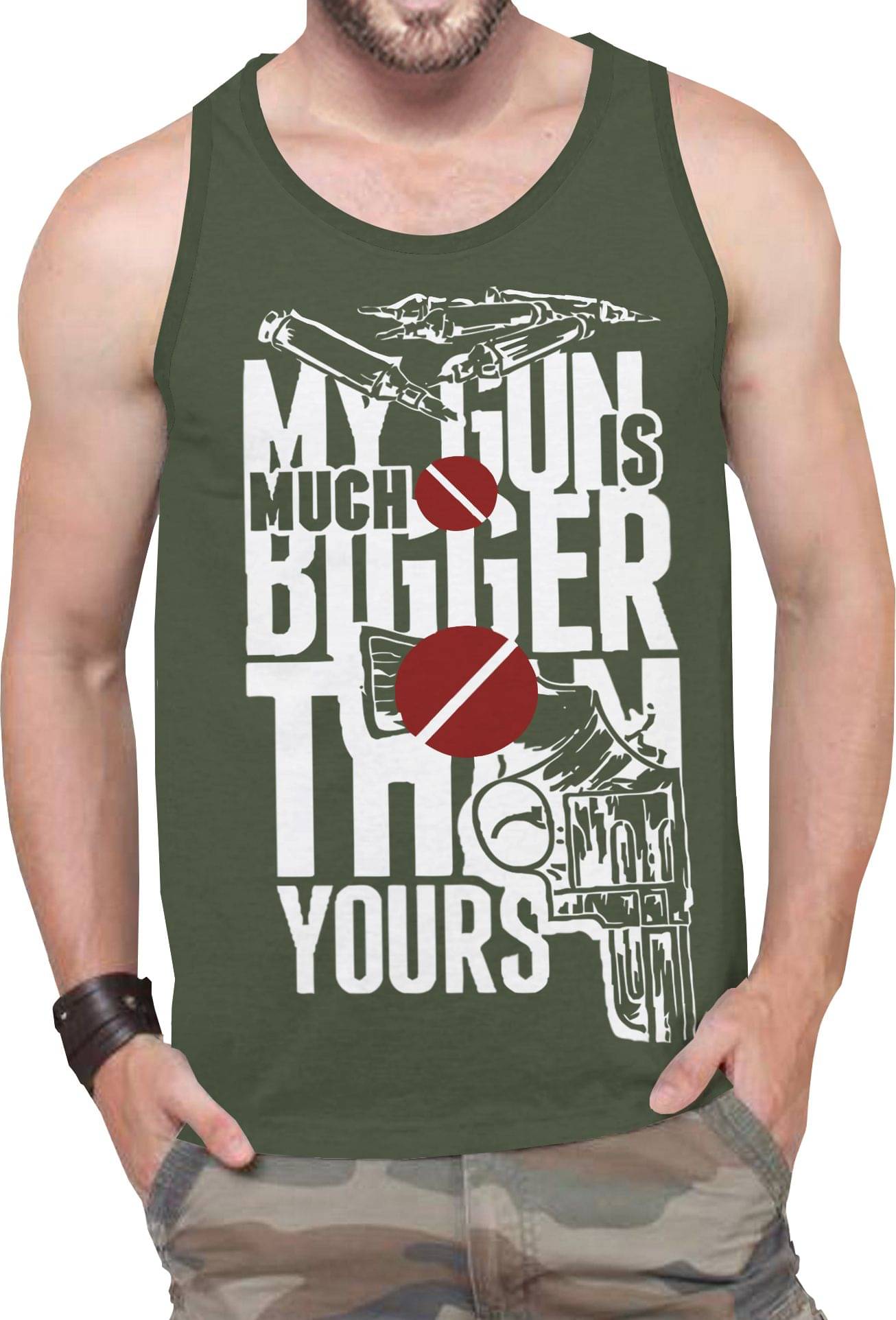 Tripr Pack of 1 Cotton Blend Basic Vest For Men ( Dark Green )     			Tripr Pack of 1 Cotton Blend Basic Vest For Men ( Dark Green )