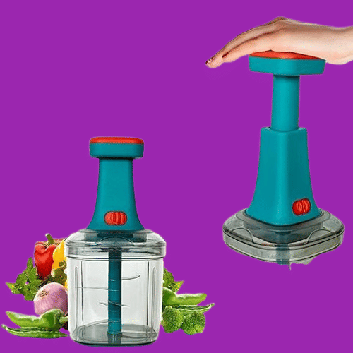 VARUN Chopper for Kitchen Use 1100ml,5 Blade Steel Large Manual Hand-Press Vegetable Chopper Mixer Cutter Push Chopper to Cut Onion, Salad, Tomato, Potato (Indian,Heavy QUALITY) (1100 ML) VARUN Chopper for Kitchen Use 1100ml,5 Blade Steel Large Manual Hand-Press Vegetable Chopper Mixer Cutter Push Chopper to Cut Onion, Salad, Tomato, Potato (Indian,Heavy QUALITY) (1100 ML)