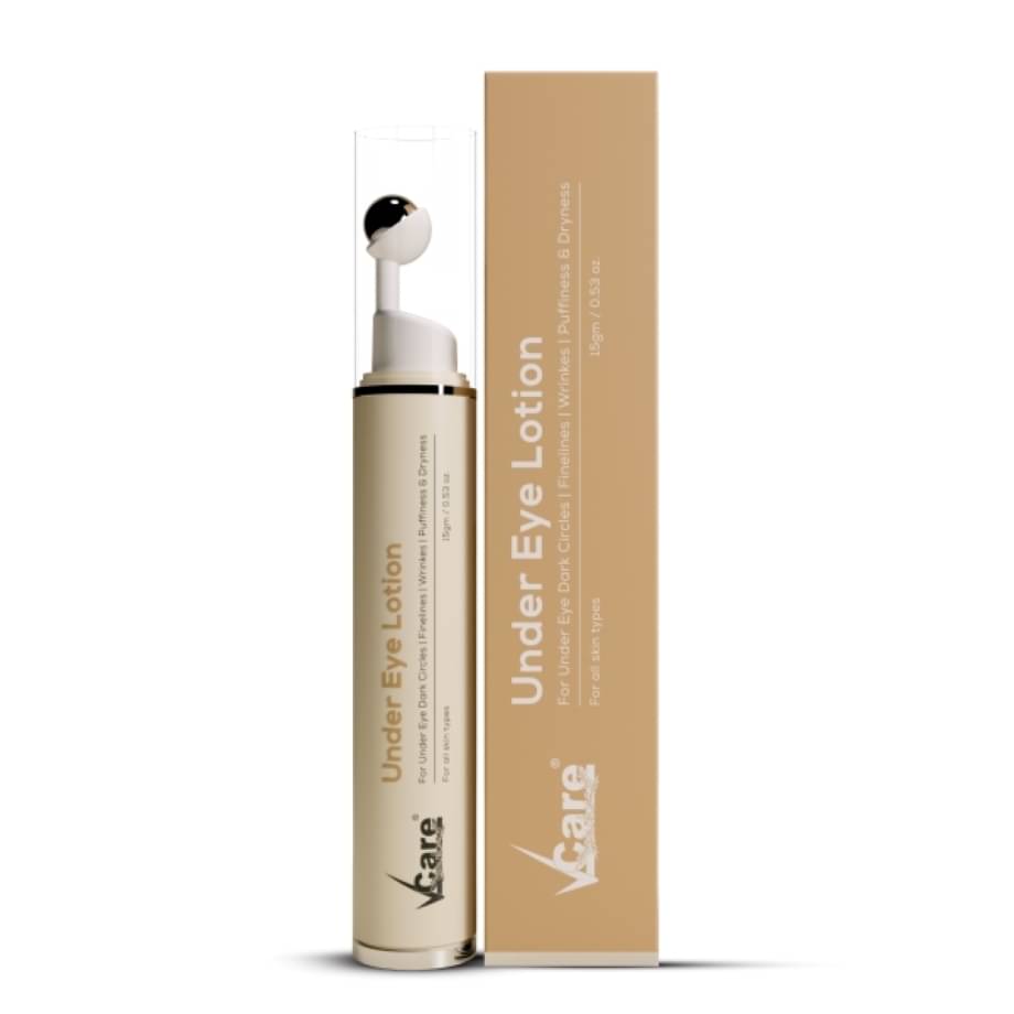 VCare Under Eye Lotion for Dark Circles Eye Roller 15 g     			VCare Under Eye Lotion for Dark Circles Eye Roller 15 g