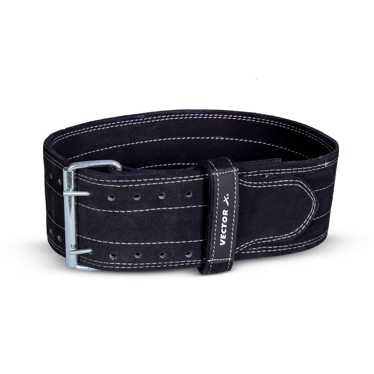 Vector X Black Synthetic Leather Gym Belt - Sports and Fitness Equipment | Buy online on ZillyBuy