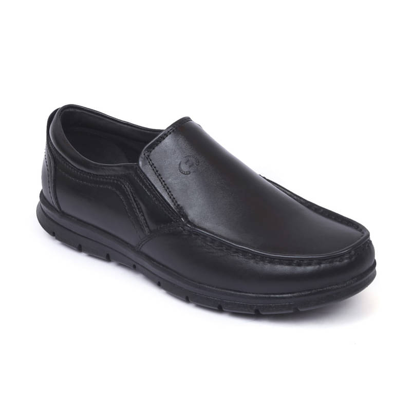 Zoom Shoes Black Men's Mocassin Formal Shoes     			Zoom Shoes Black Men's Mocassin Formal Shoes