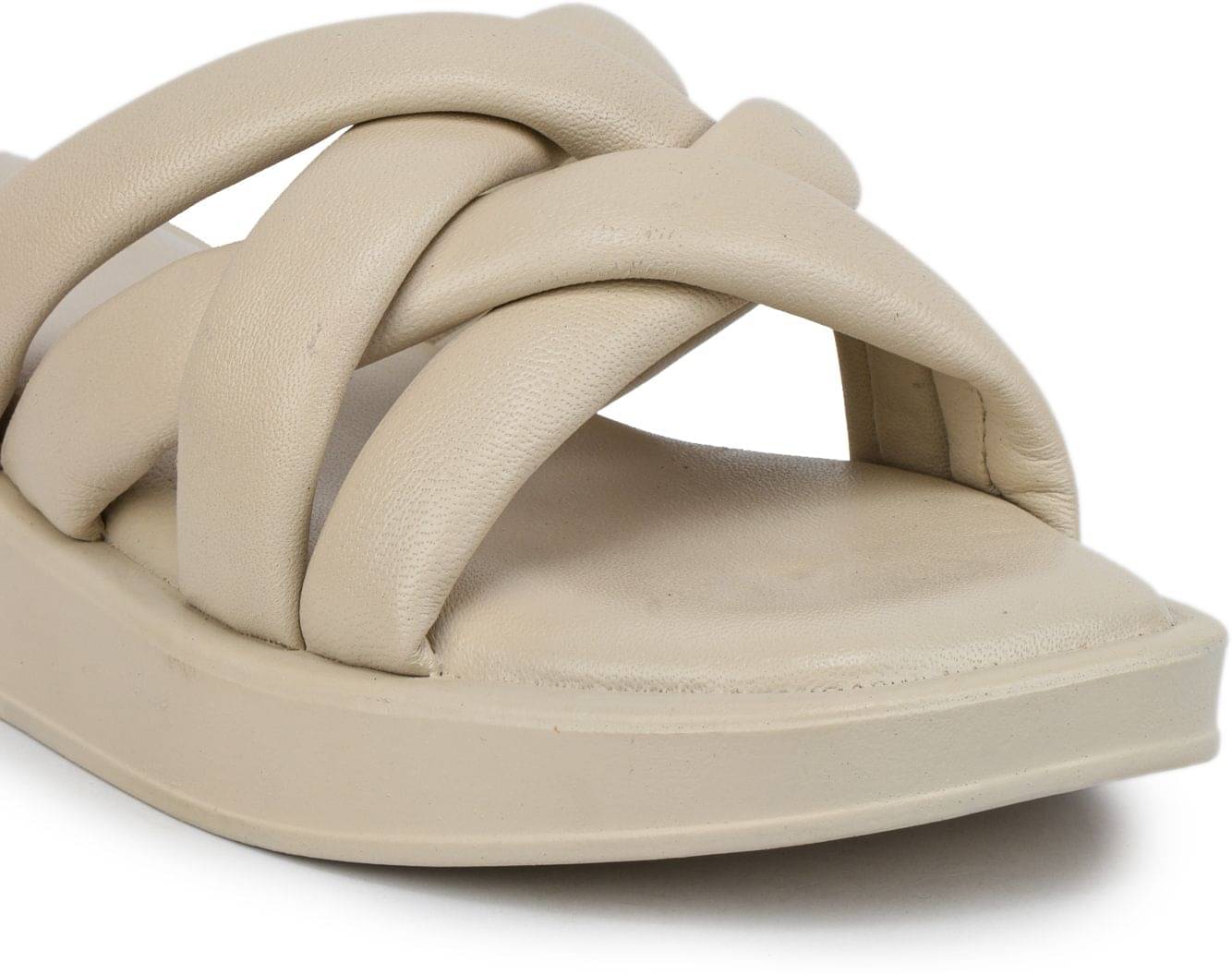     			Zoom Shoes Cream Women's Slipper