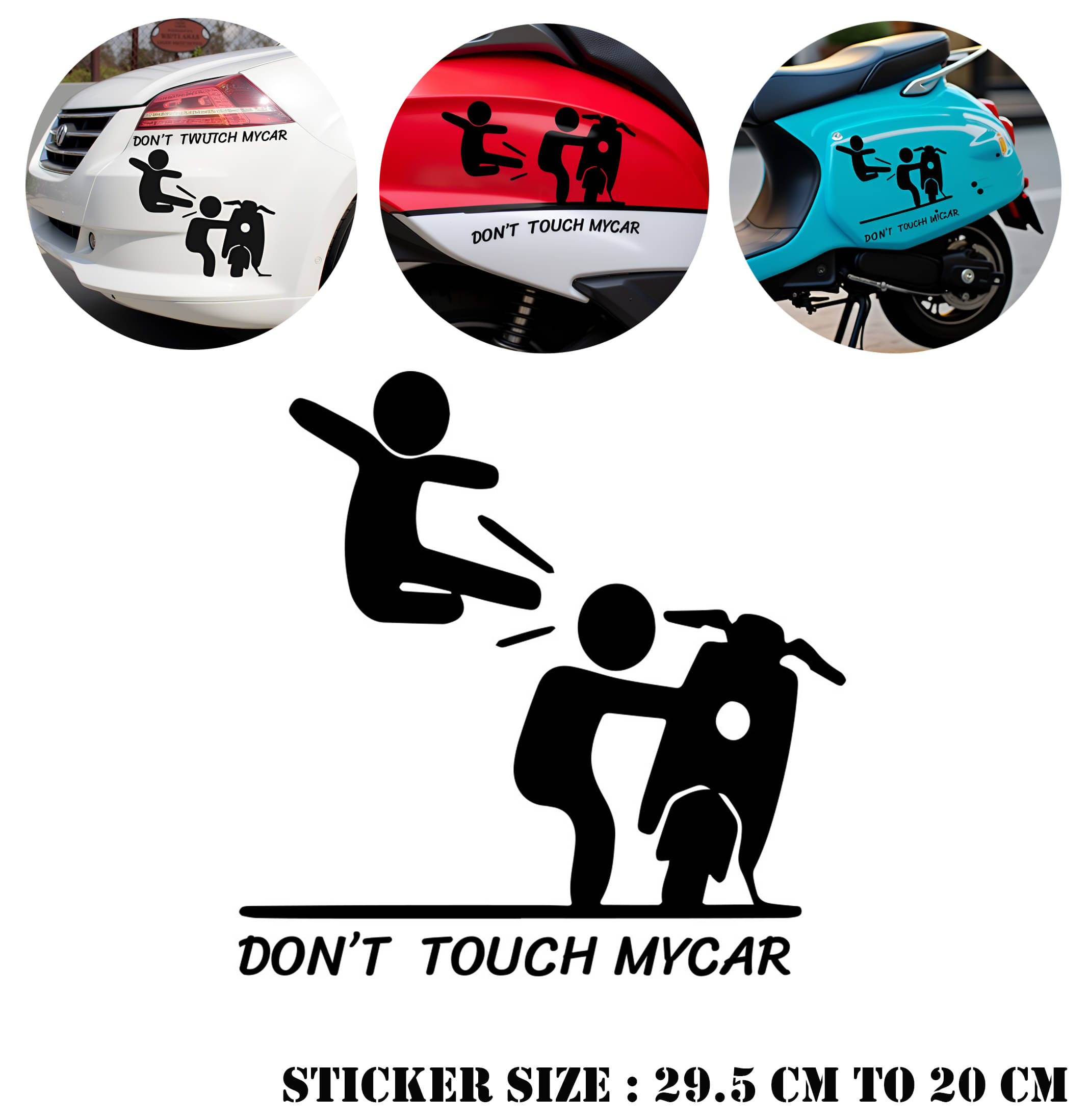 3MADS Protecting your vehicle with this eye-catching 'Don't Touch My Car' sticker 3MADS Protecting your vehicle with this eye-catching 'Don't Touch My Car' sticker