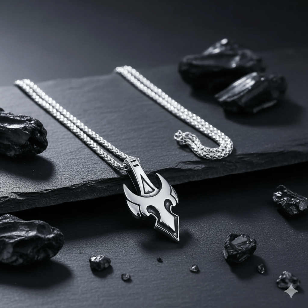     			Adornity Silver Plated Alloy Chain with Pendant ( Pack of 1 )