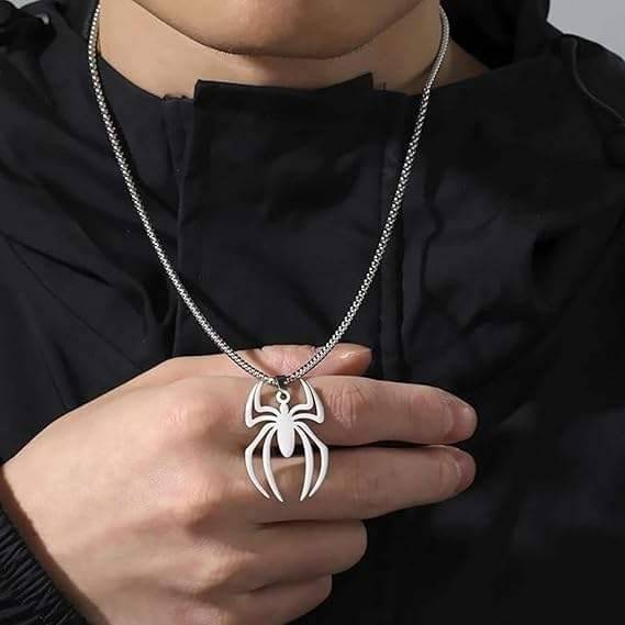 Adornity Silver Plated Stainless Steel Chain with Pendant ( Pack of 1 ) Adornity Silver Plated Stainless Steel Chain with Pendant ( Pack of 1 )