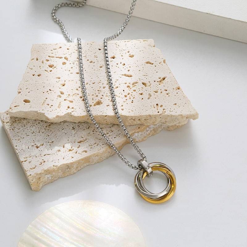 Adornity Silver Plated Stainless Steel Chain with Pendant ( Pack of 1 ) Adornity Silver Plated Stainless Steel Chain with Pendant ( Pack of 1 )