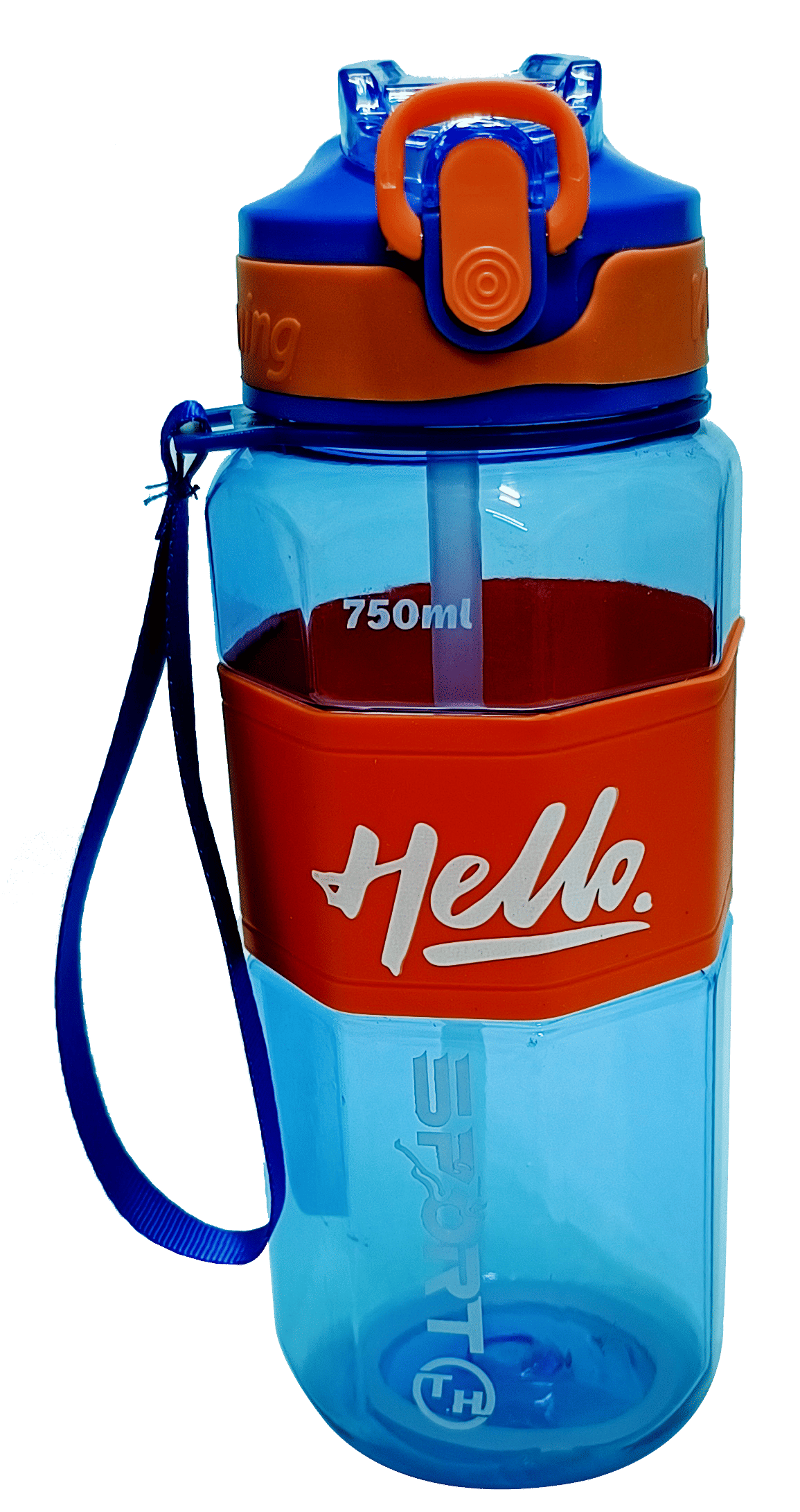     			CeePoo Blue Plastic Water Bottle 750 mL ( Set of 1 )