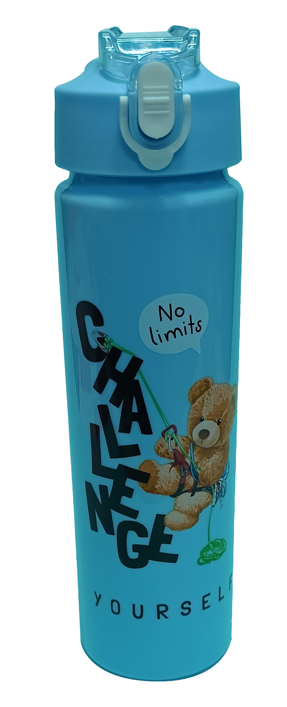     			CeePoo Blue Plastic Water Bottle 500 mL ( Set of 1 )