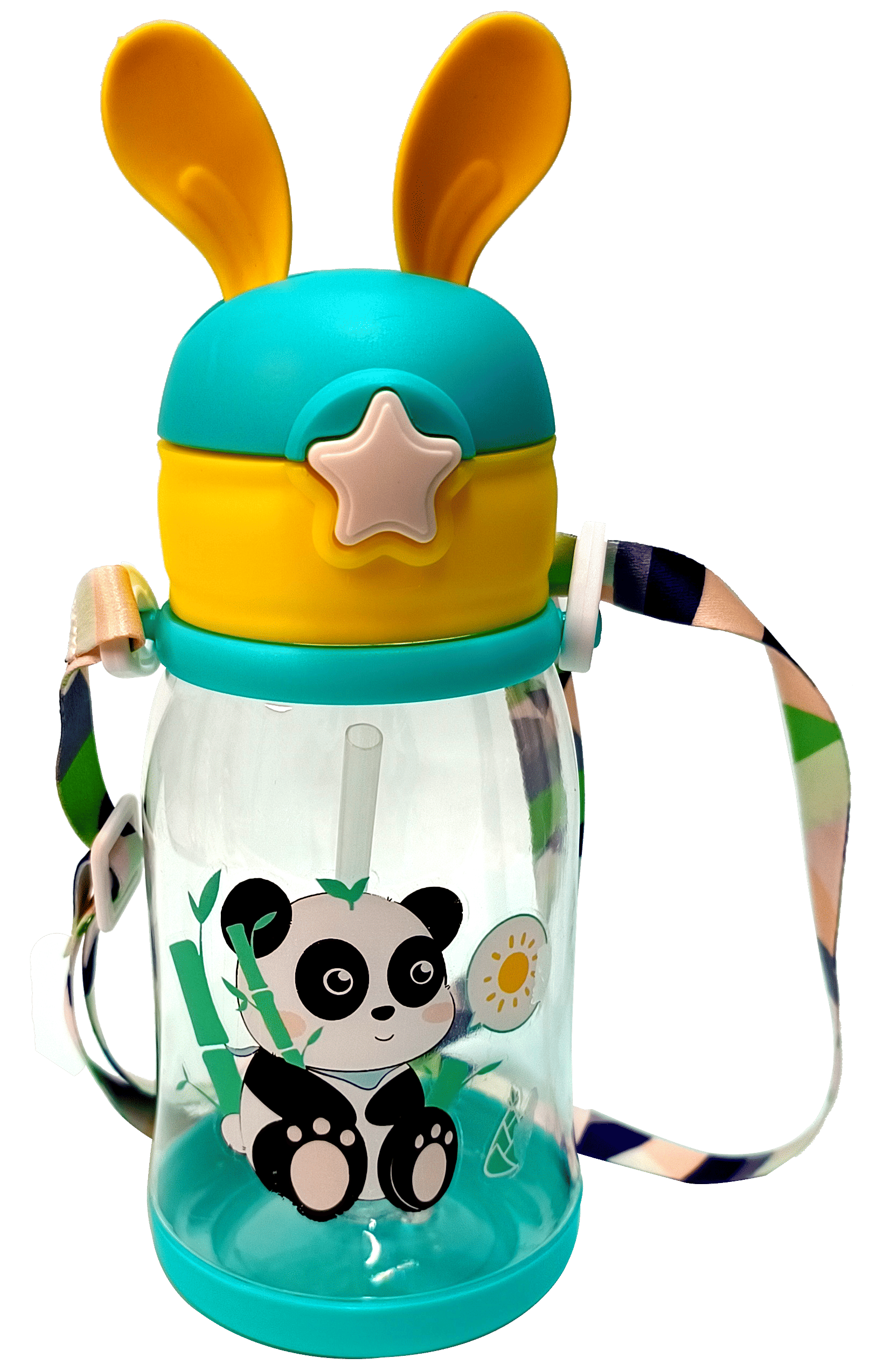     			CeePoo Green Plastic Water Bottle 500 mL ( Set of 1 )