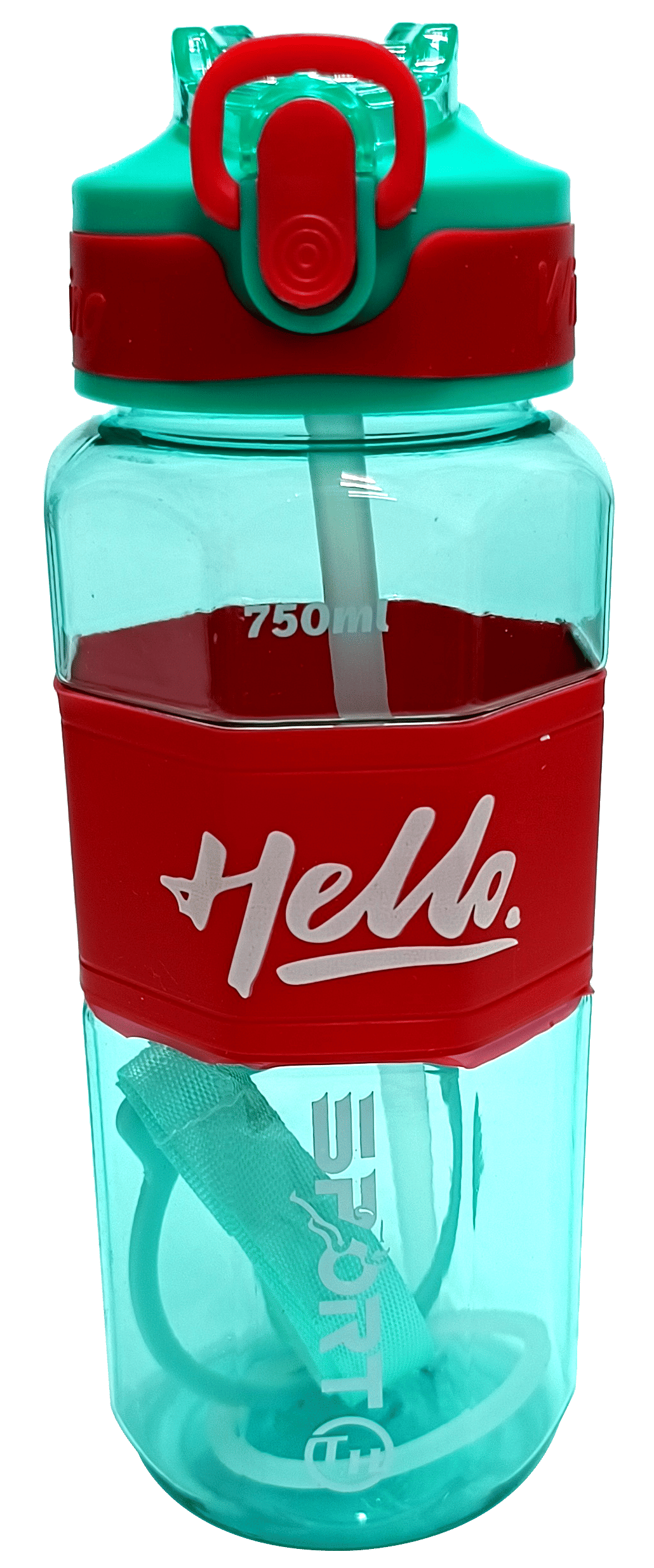     			CeePoo Green Plastic Water Bottle 750 mL ( Set of 1 )