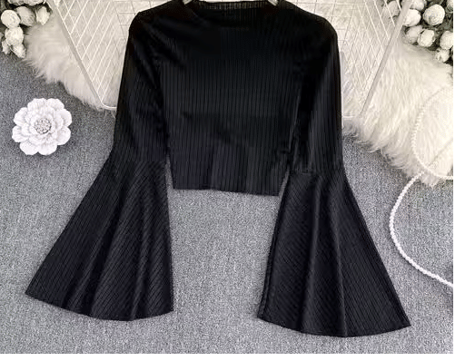 Cutext Fashion Women's Lycra A-Line Top ( Black ) Cutext Fashion Women's Lycra A-Line Top ( Black )