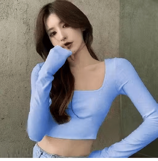 Cutext Fashion Women's Lycra A-Line Top ( Blue ) Cutext Fashion Women's Lycra A-Line Top ( Blue )